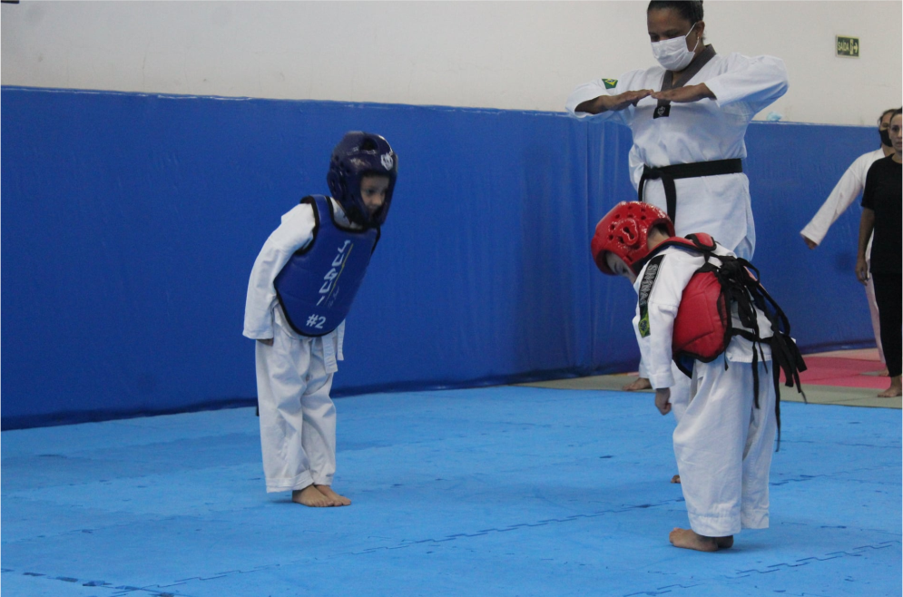 1ª Apresentação de Taekwondo no ATC